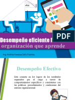 Desempeño Eficiente Frente A La Organización Que Aprende