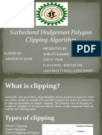 Sutherland Hodgeman Polygon Clipping Algorithm