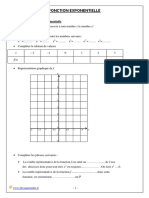 Cours Fonctions Exponentielles