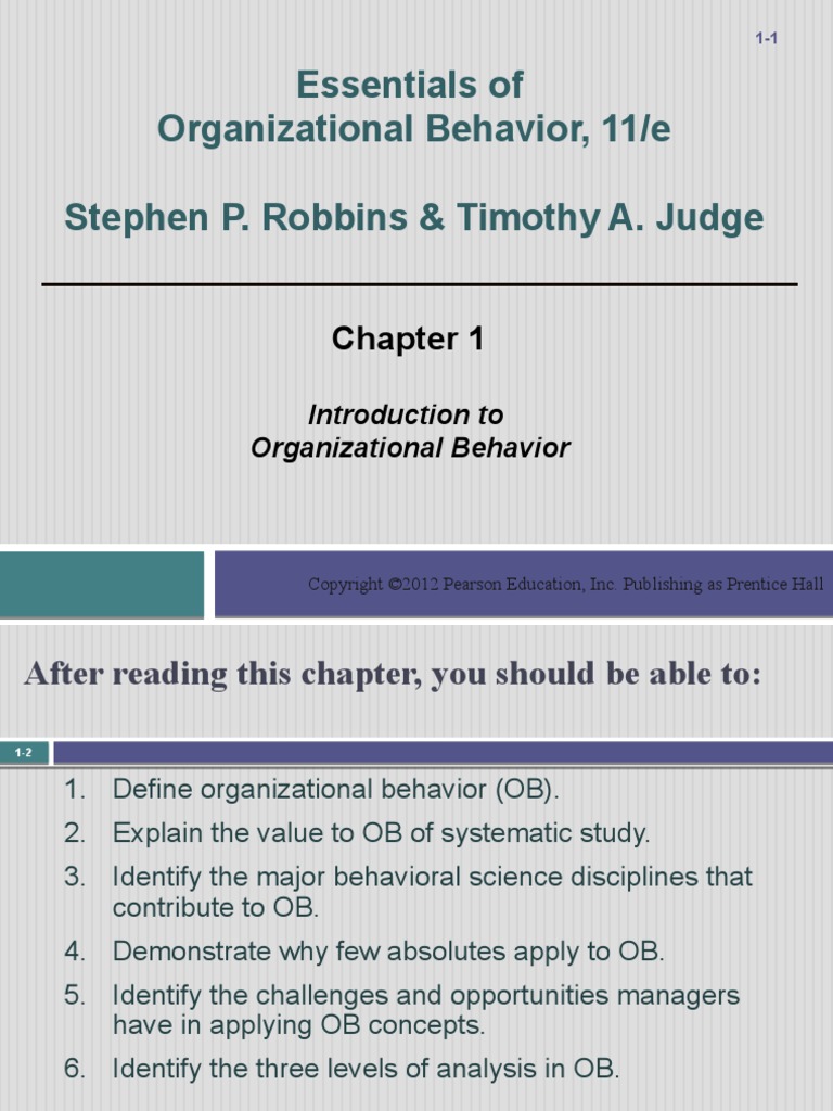 article review organizational behavior pdf