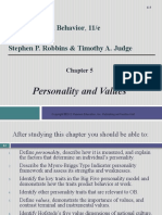 Chapter 5 - Values and Personality