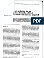 Guia Practica de Un Procedimiento Arbitral Conform