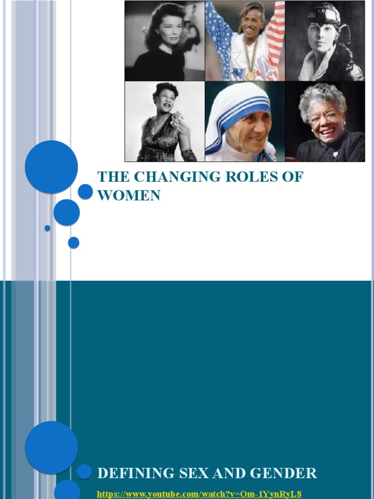 The Changing Roles of Women | PDF | Gender Role | Gender