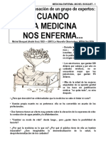 MICHEL BOSQUET. IVAN ILLICH MEDICINA ENFERMA 18p Compr