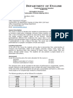 Epartment OF Nglish: Foundation University Islamabad MS English Literature Postmodern Criticism (Spring 2021)