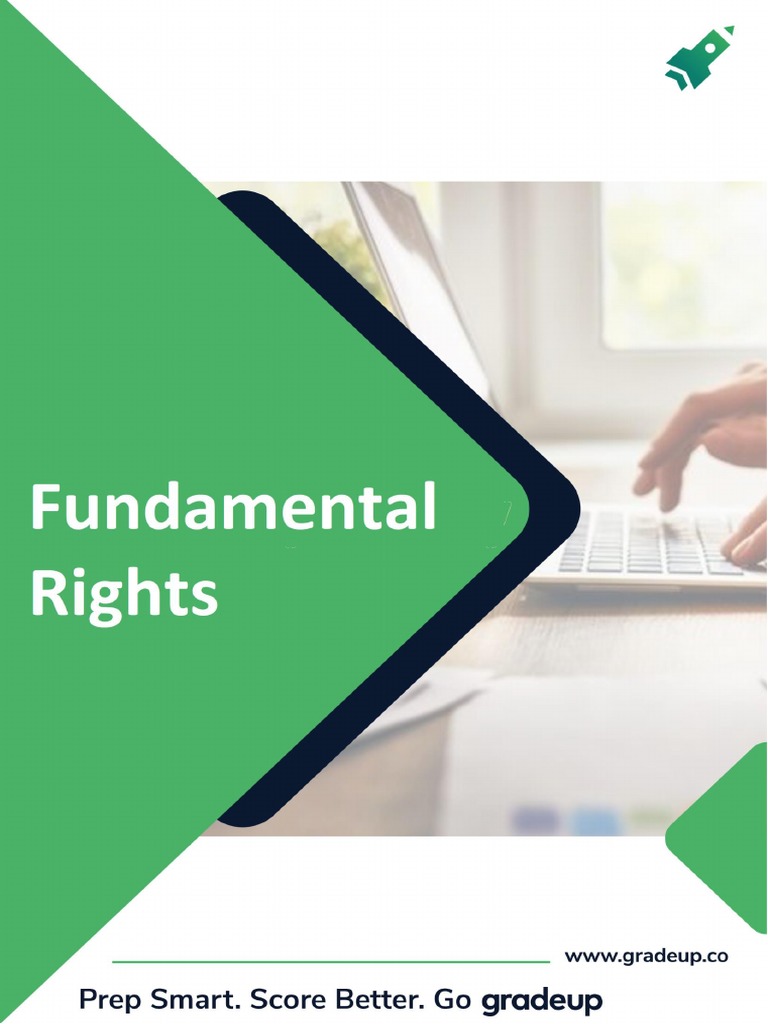 Fundamental Rights Notes 83 | PDF | Ethical Principles | Applied Ethics