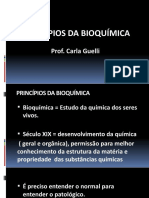 Aula 1 - Principios Bioquimica - Introdução