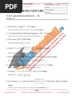 ListaFacultati - Ro Subiecte Admitere Politehnica Bucuresti Algebra - Analiza 2004