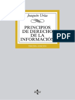 Principios de Derecho de La Información
