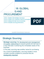 Chapter 16: Global Sourcing and Procurement