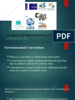 Global Environmental Conventions: by MR Fredrick Maponga