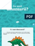 Ce Sunt Dinozaurii_ - Prezentare PowerPoint