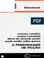 CANDIDO, Antonio. a Personagem de Ficcao