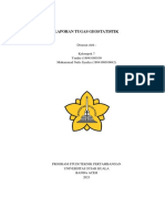 Laporan Tugas Geostatistik Kelompok 17