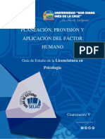 LPSIC, 5to - Elaboración Planeación, Provición y Aplicación Del Factor Humano