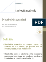 12-14. Metaboliti Secundari + Antibiotice