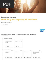 ABAP Programming With SAP NetWeaver - Feb 2021