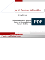 Guía #1-Funciones Multivariables-UPB