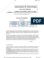 Evaluacion Neurologica PUC