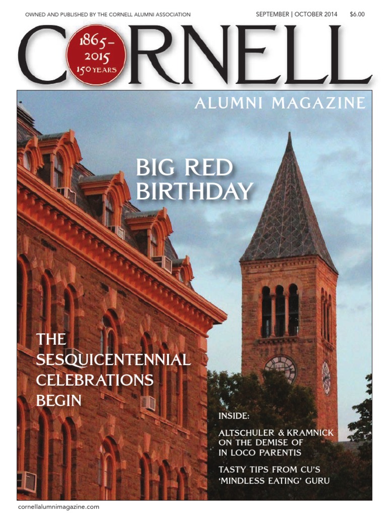 2014 SeptemberOctober | PDF | Cornell University  display picture 1