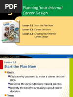 Planning Your Internal: Career Design