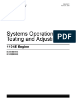 Perkins Systems Operation Testing and Adjusting 1104E Engine