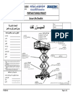 Portsaid Tunnels Project Scissor Lifts Checklist: F-HSE-043 Page: 1 of 1