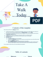 Take A Walk Today by Slidesgo