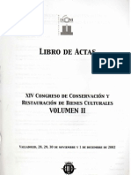 2002 Valladolid Reintegración Cerámica