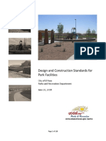 Park Design Construction Standards