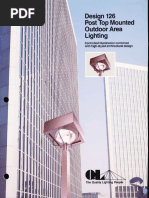 QL Design 126 Post Top Area Lighting Brochure 1985