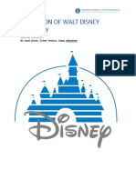 The Walt Disney Company: An Analysis of Financials, Investments and Risk