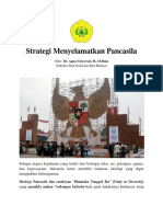 Strategi Menyelamatkan Pancasila
