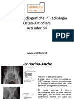 Tecniche Radiografiche in Radiologia Osteo-Articolare 2