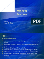 Week 8 Functions
