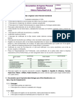 CSPR-DC-Documentos de Ingreso Personal Asistencial - Clínica Palma Real