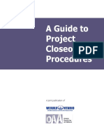 A Guide To Project Closeout Procedure