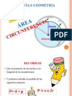 Área Circunferencia