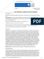 La Rata de Laboratorio - Relacionar Su Edad Con La de Los Humanos