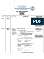 Amaya School of Home Industries: Weekly Home Learning Plan Grade 8 MAPEH Quarter 2