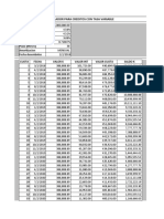 Simulador para Creditos Con Tasa Variable