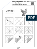 Origami Platium Dragon