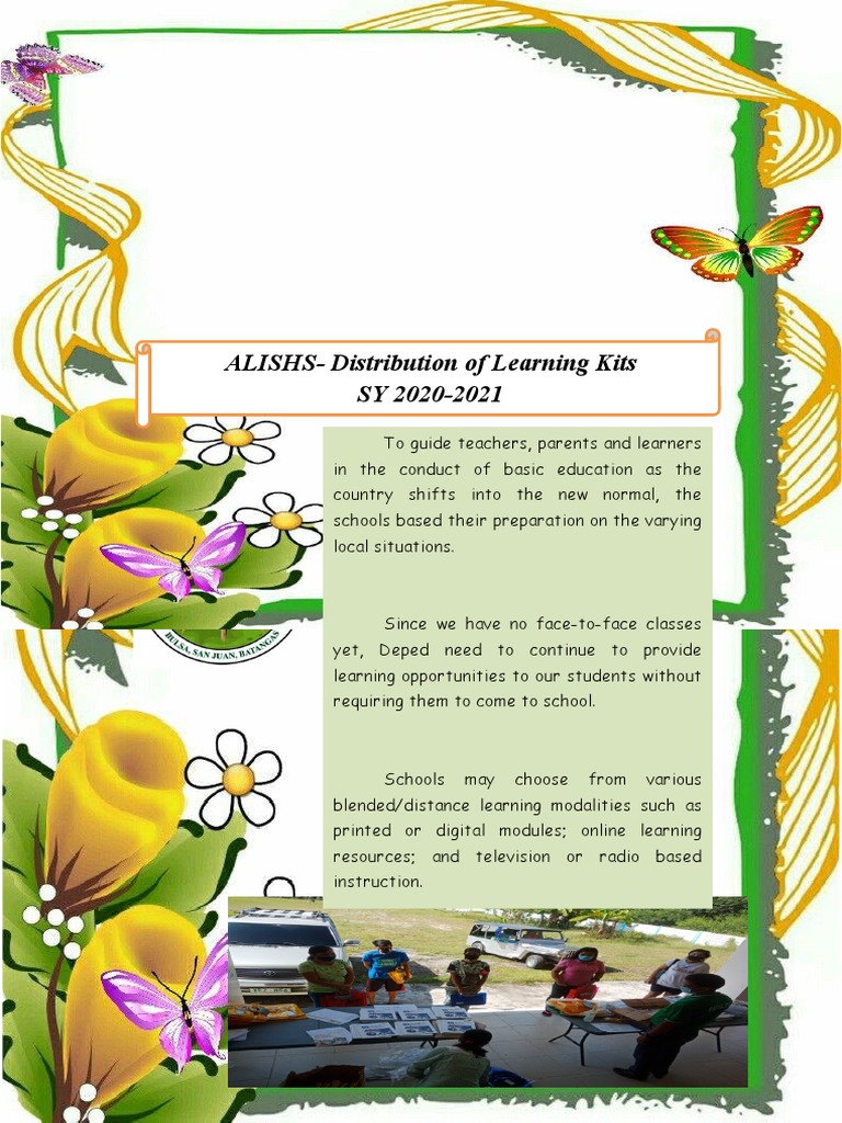 Narrative ReportDistribution of Modules. Download Free PDF