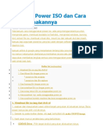 7 Fungsi Power ISO Dan Cara Menggunakannya