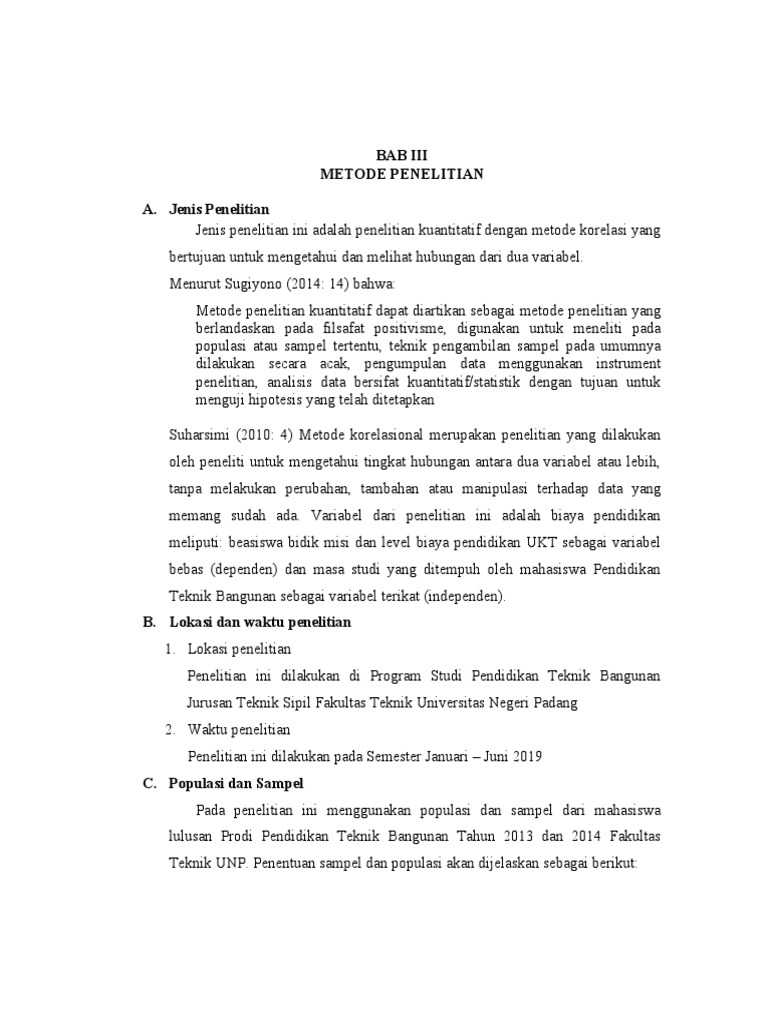 Bab Iii Ok | PDF | Metode & Bahan Ajar