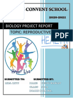 Biology Project Report: Submitted To: Submitted by
