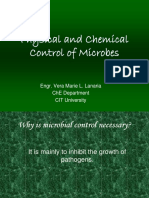 Physical and Chemical Control of Microbes