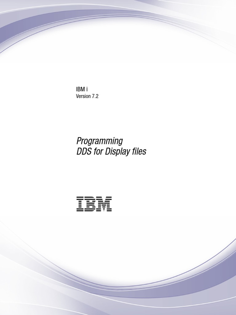 Programming DDS For Display Files | PDF | Parameter (Computer ...