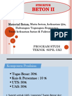 Pertemuan 1-2 - Material Beton - Tegangan - Regangan