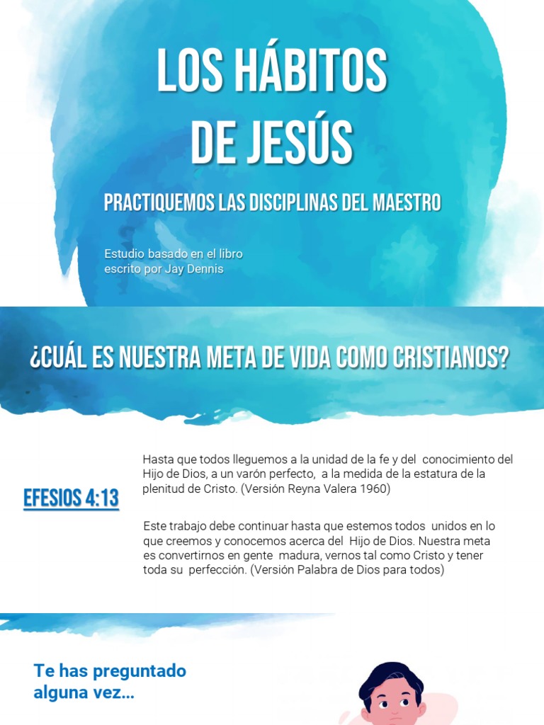 Hábitos de Jesús para la Vida Cristiana | PDF | Oración | Evangelio de ...